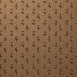 Illustration of Brown wallpaper with beautiful floral pattern as background