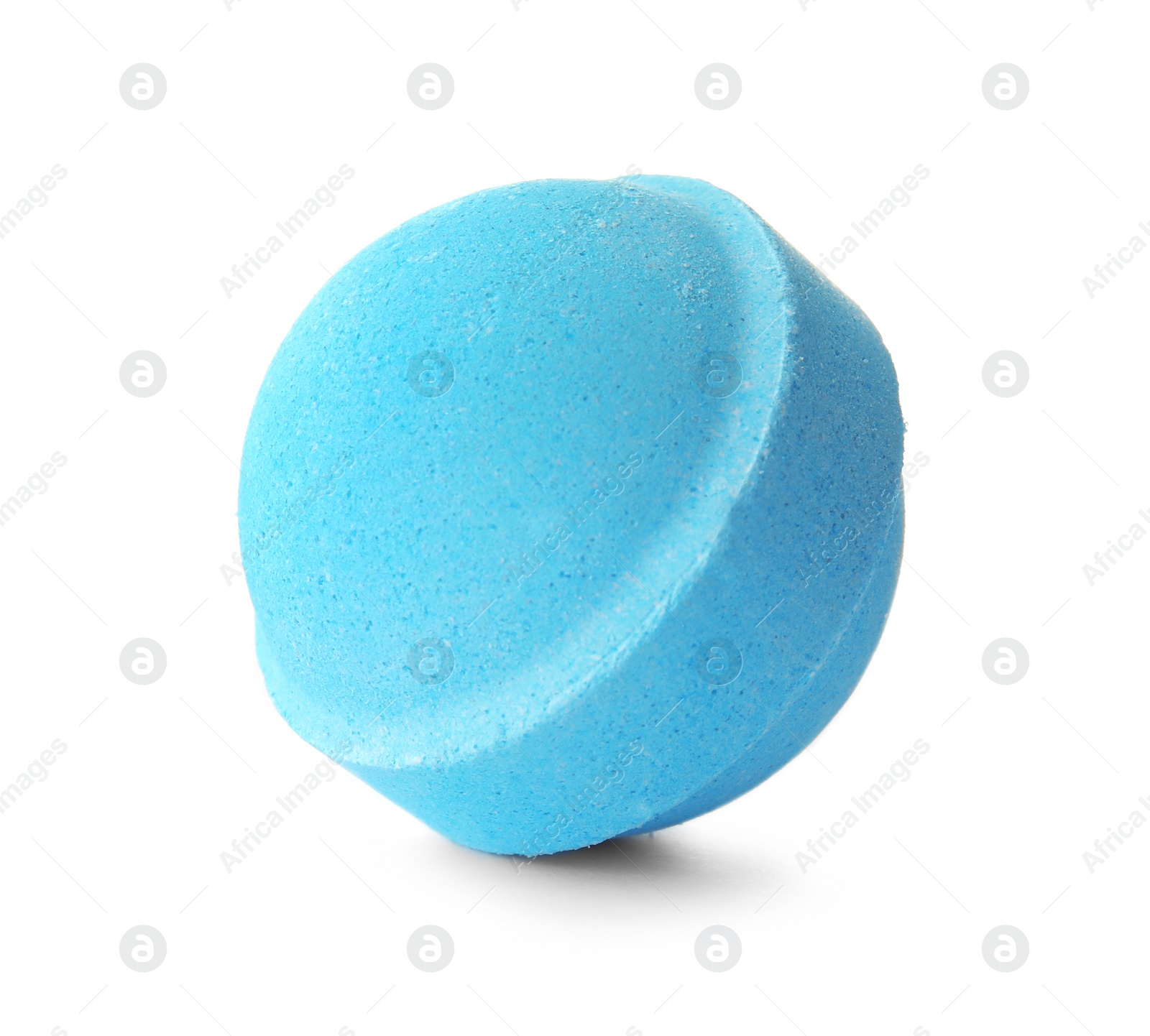 Photo of Bath bomb on white background. Spa product