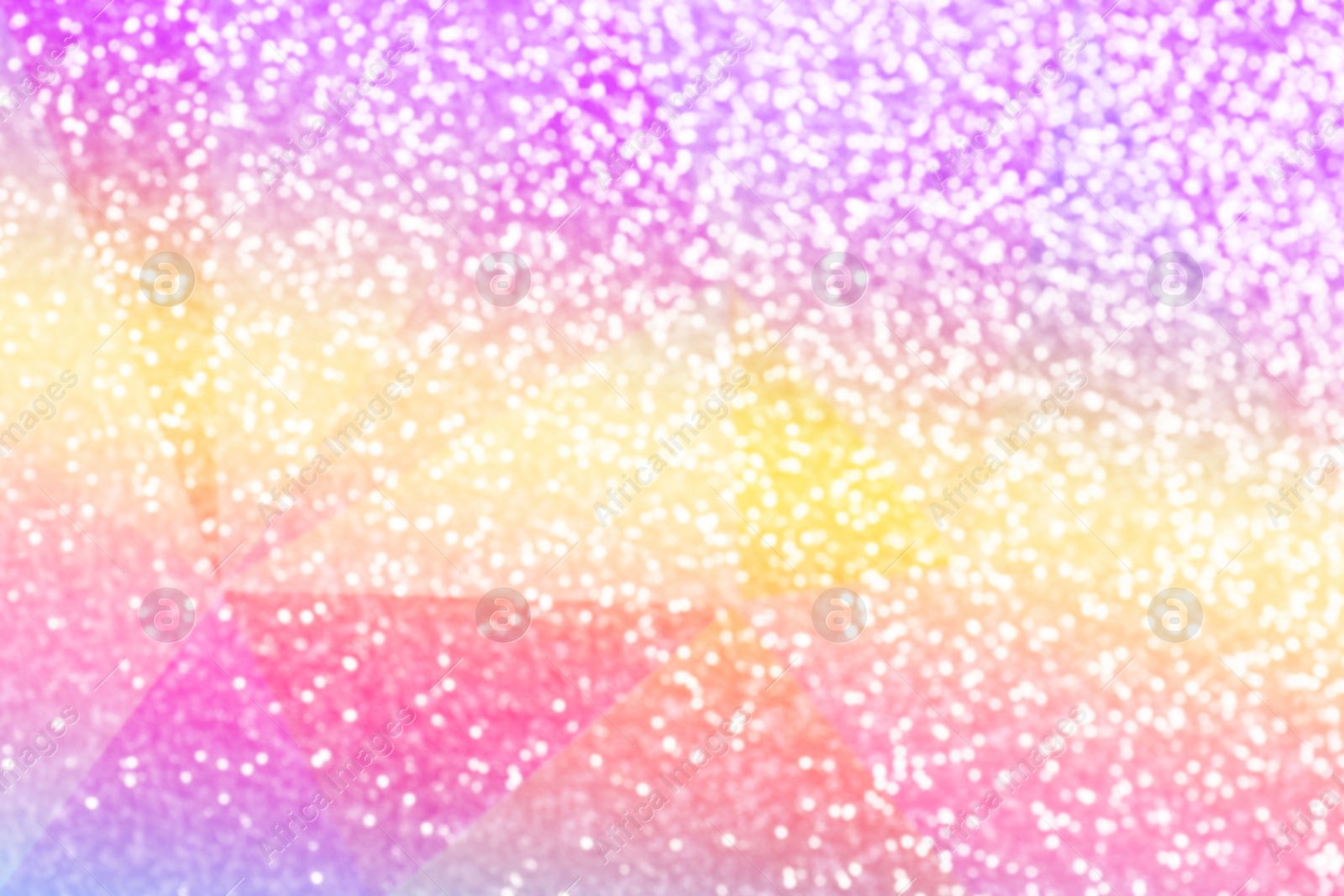 Image of Beautiful sparkling background toned in unicorn colors