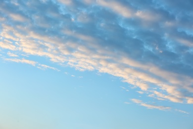 Photo of Beautiful view of blue sky with clouds