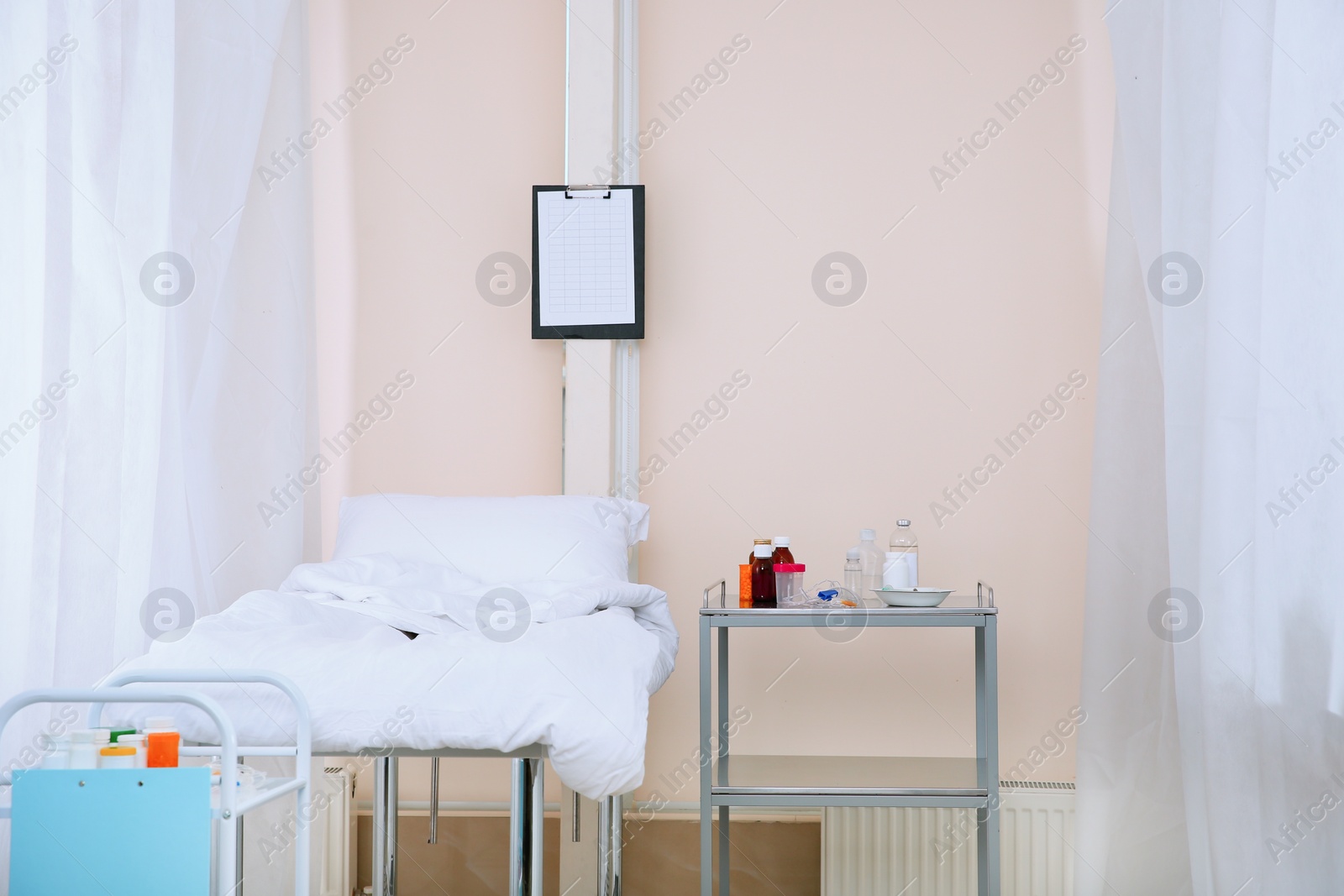 Photo of Modern interior of doctor's office with couch