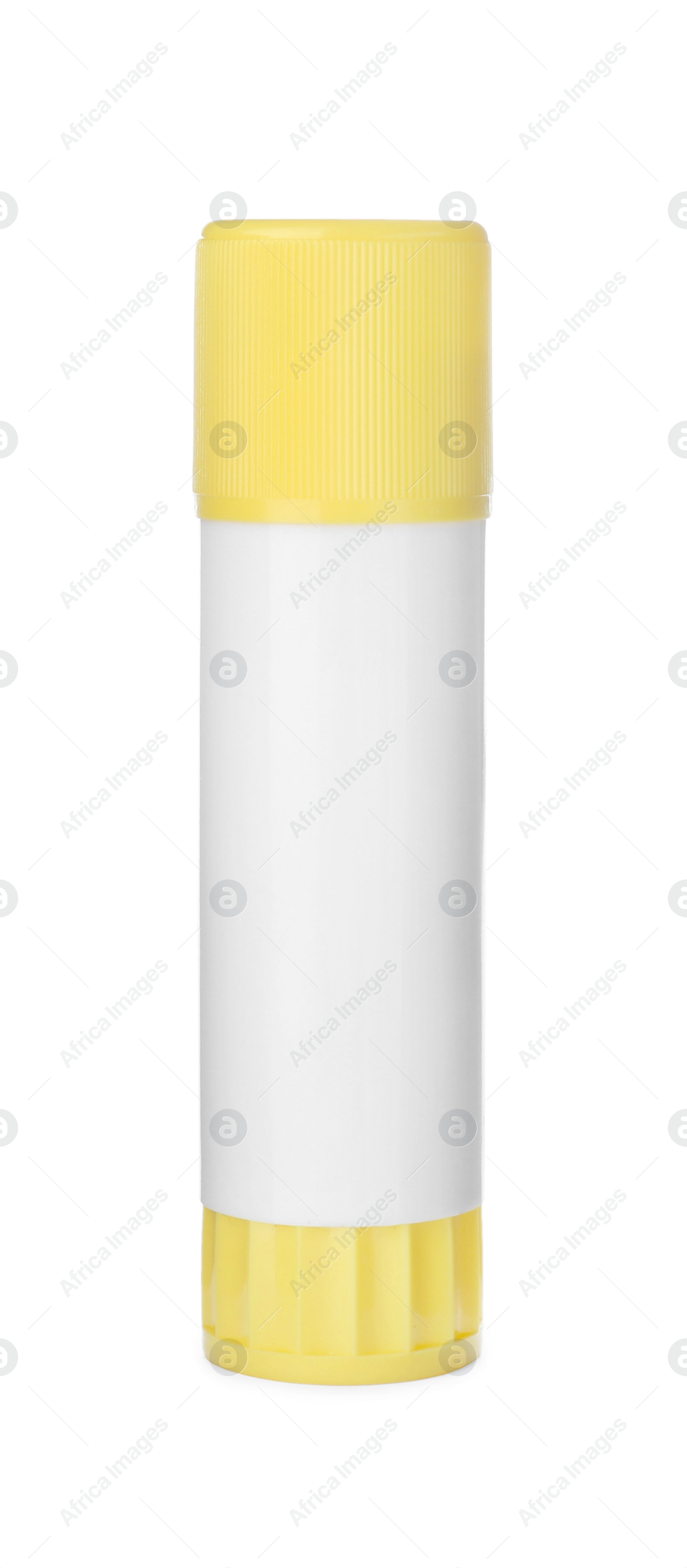 Photo of Closed blank glue stick isolated on white