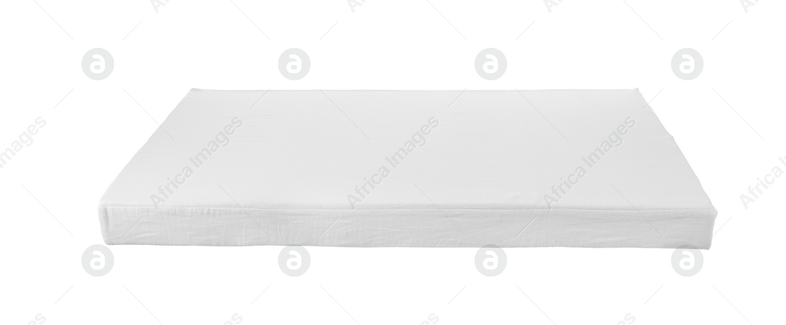 Photo of Modern comfortable orthopedic mattress isolated on white