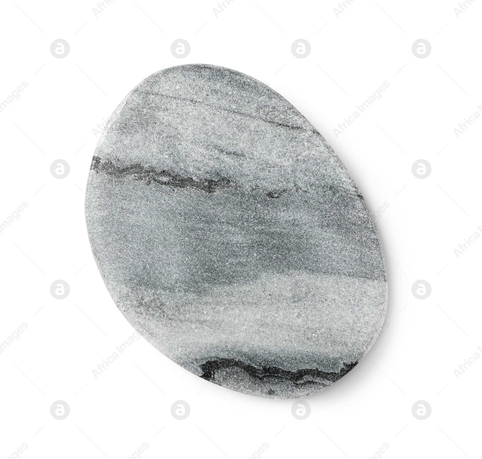 Photo of Stylish cup coaster on white background, top view