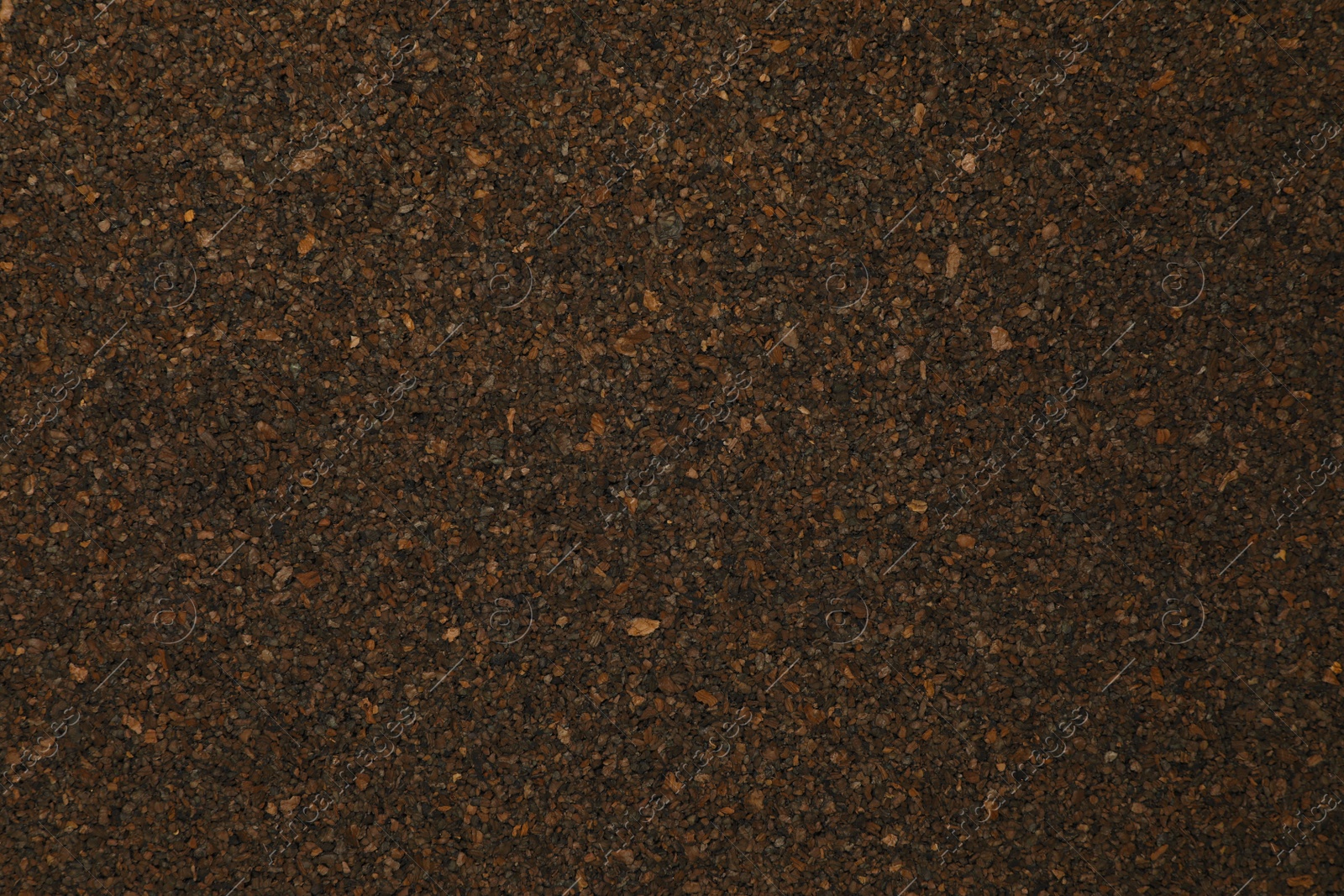 Photo of Texture of cork board as background, closeup view