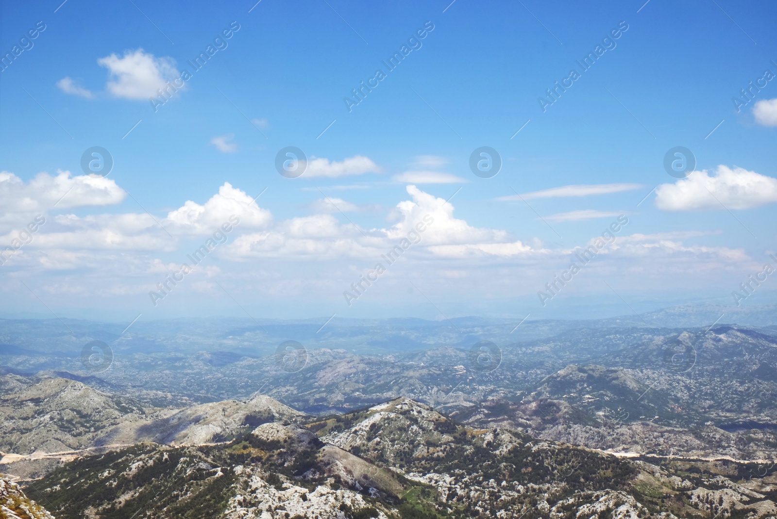 Photo of Picturesque view of beautiful mountains on sunny day