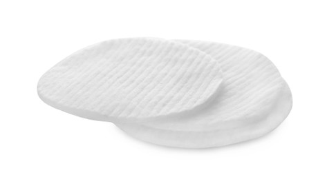Photo of Soft clean cotton pads isolated on white
