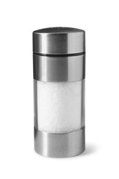 Salt shaker isolated on white. Kitchen utensil