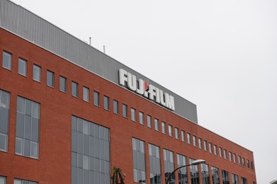 Photo of Warsaw, Poland - September 10, 2022: Beautiful modern Fujifilm office
