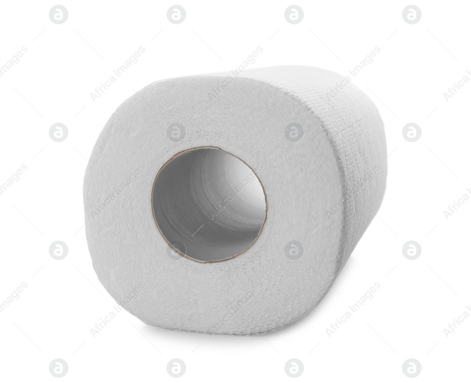 Photo of Roll of paper tissues isolated on white