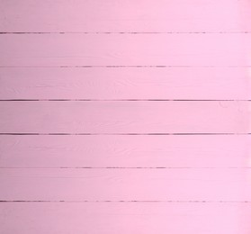 Image of Texture of pink wooden surface as background