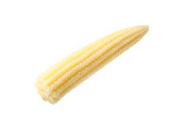 Photo of Tasty fresh baby corn isolated on white