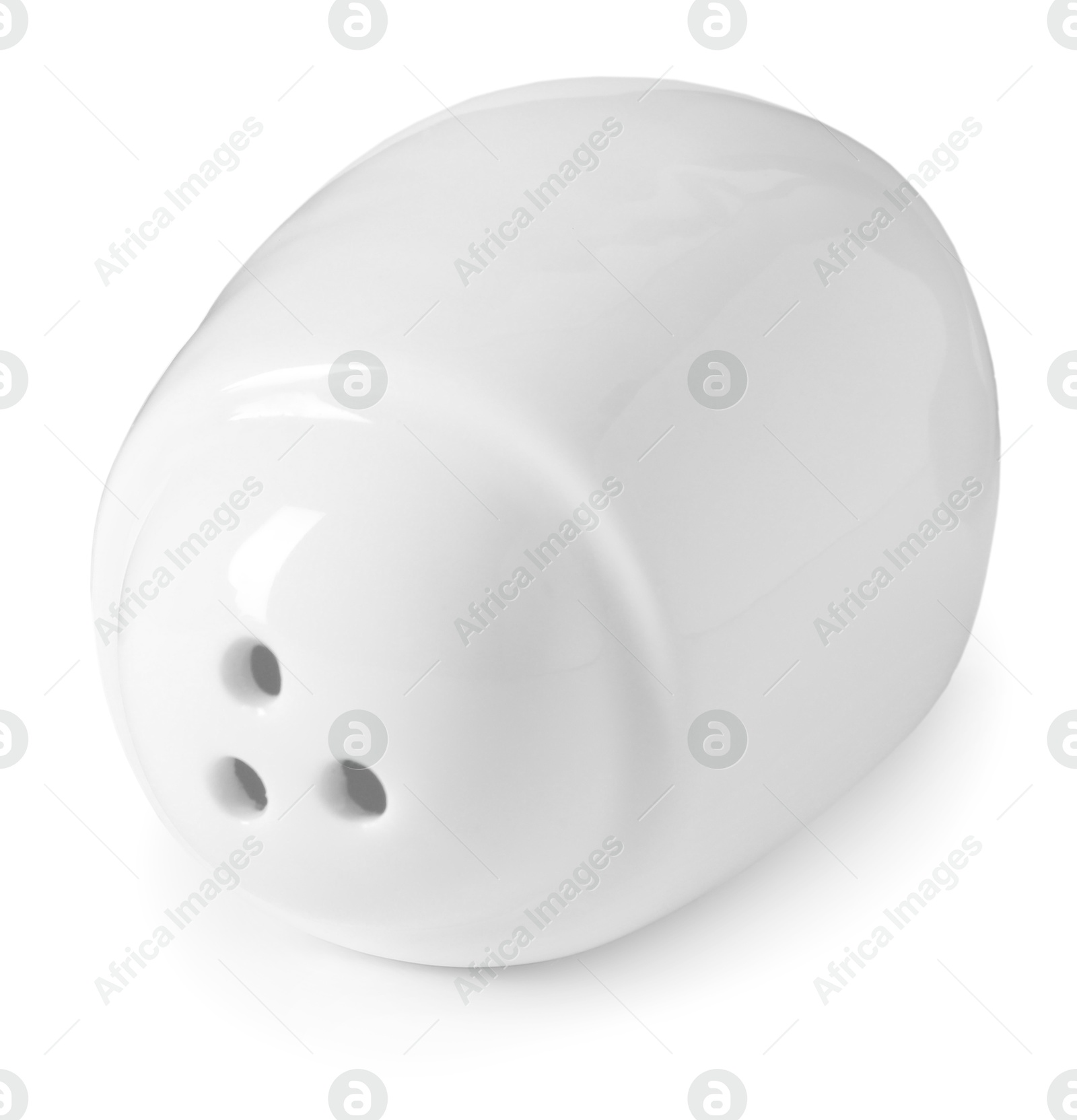 Photo of Salt or pepper shaker isolated on white