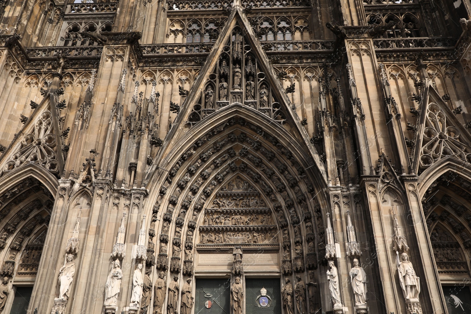 Photo of Cologne, Germany - August 28, 2022: Beautiful old gothic cathedral outdoors