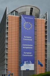 Photo of BRUSSELS, BELGIUM- JUNE 13, 2019: Beautiful view of Berlaymont building