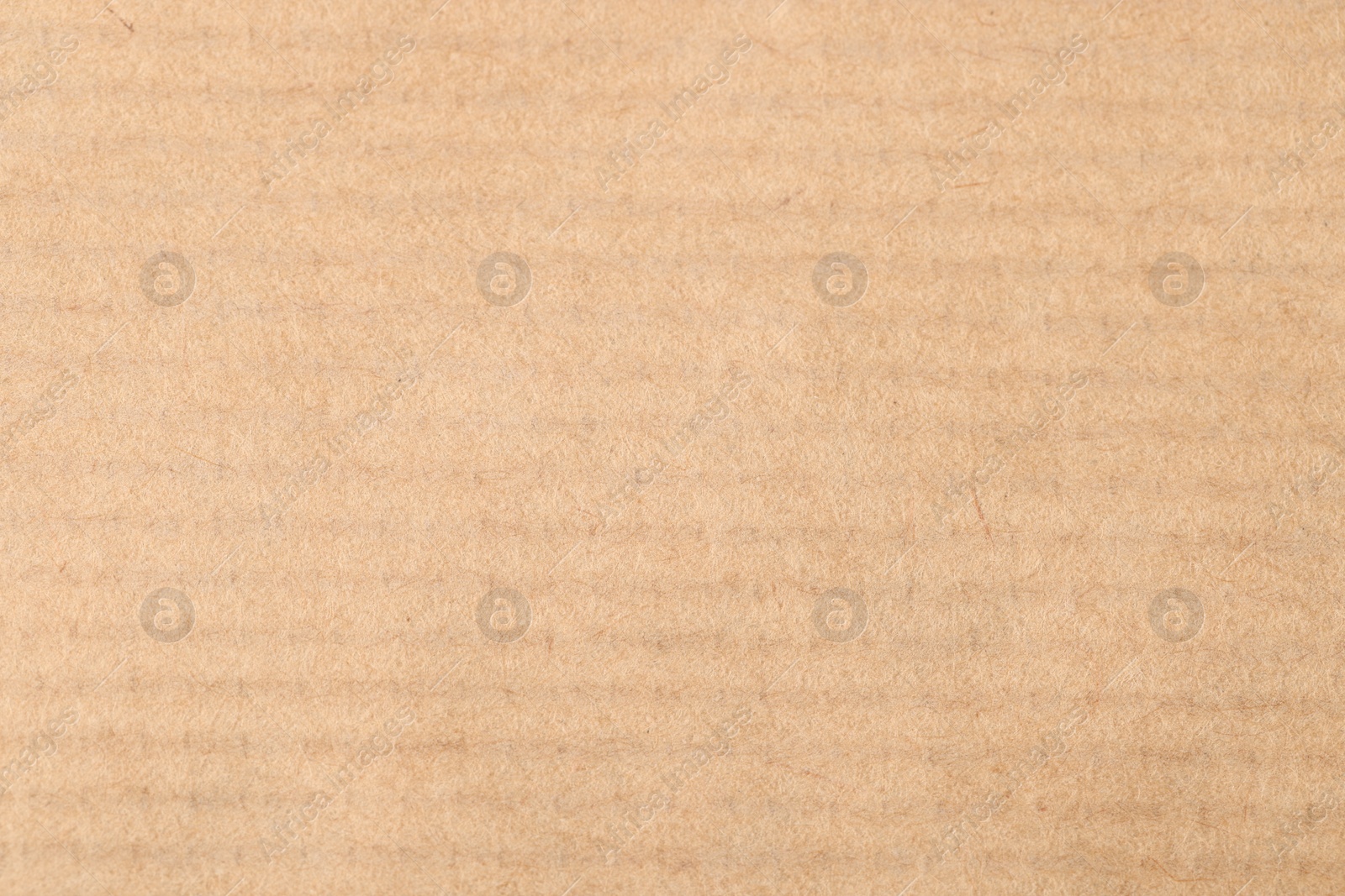 Photo of Texture of beige paper sheet as background, top view