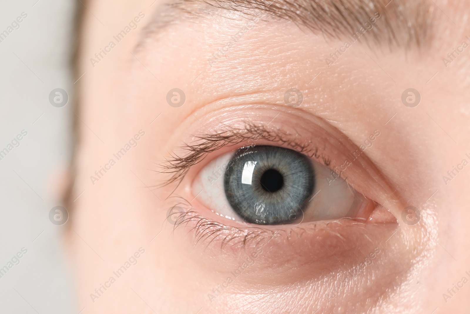 Photo of Macro photo of woman with beautiful eyes