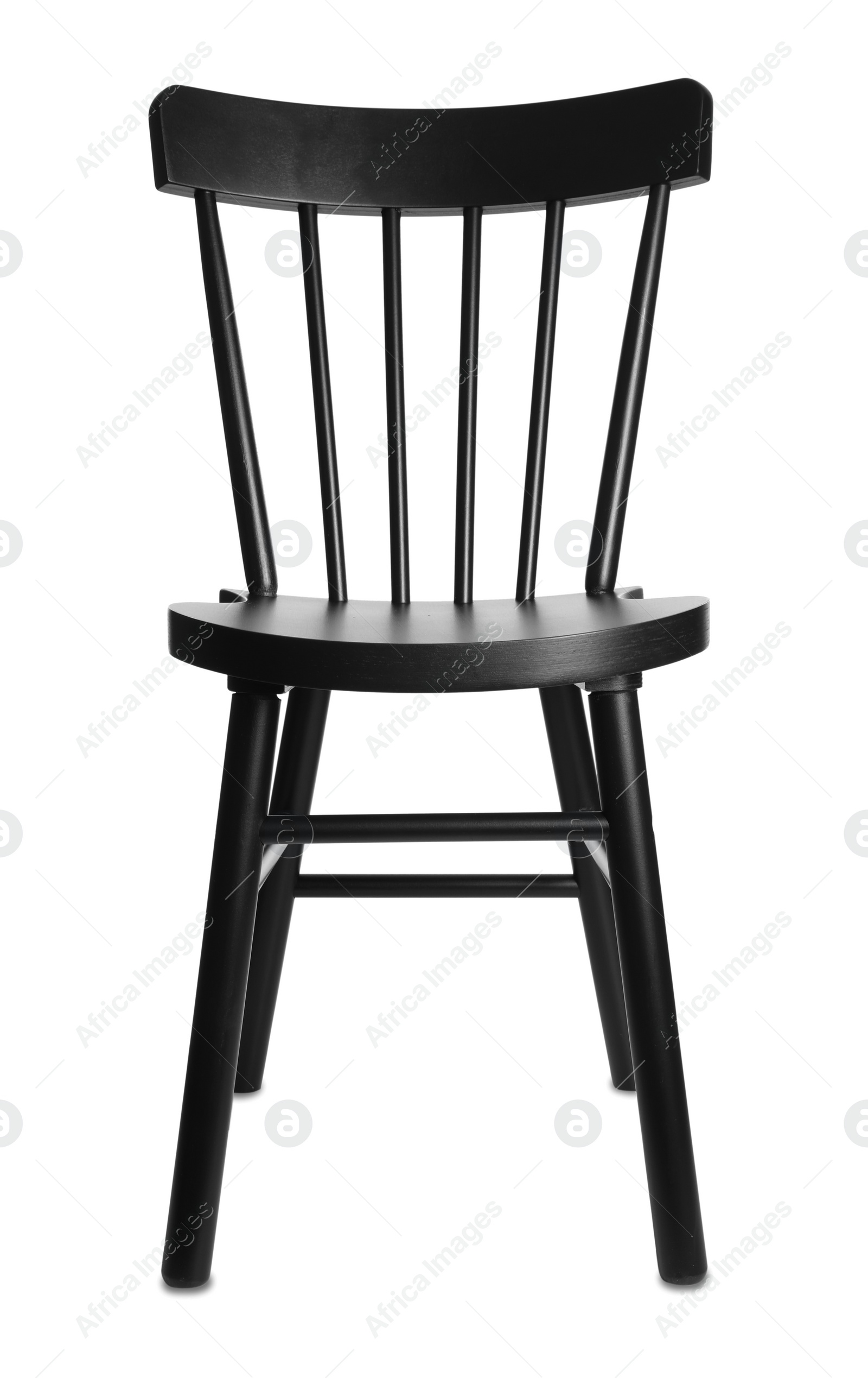 Photo of Stylish chair on white background. Interior element