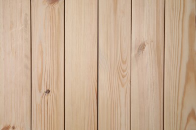 Photo of Texture of wooden surface as background, top view