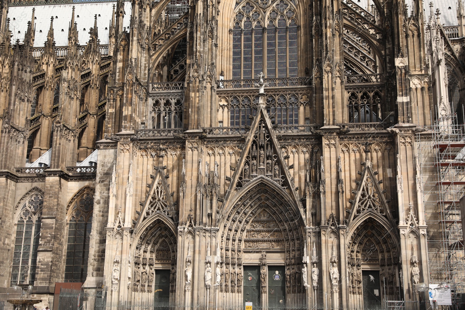 Photo of Cologne, Germany - August 28, 2022: Beautiful old gothic cathedral outdoors
