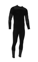 Thermal underwear set isolated on white. Winter sport clothes