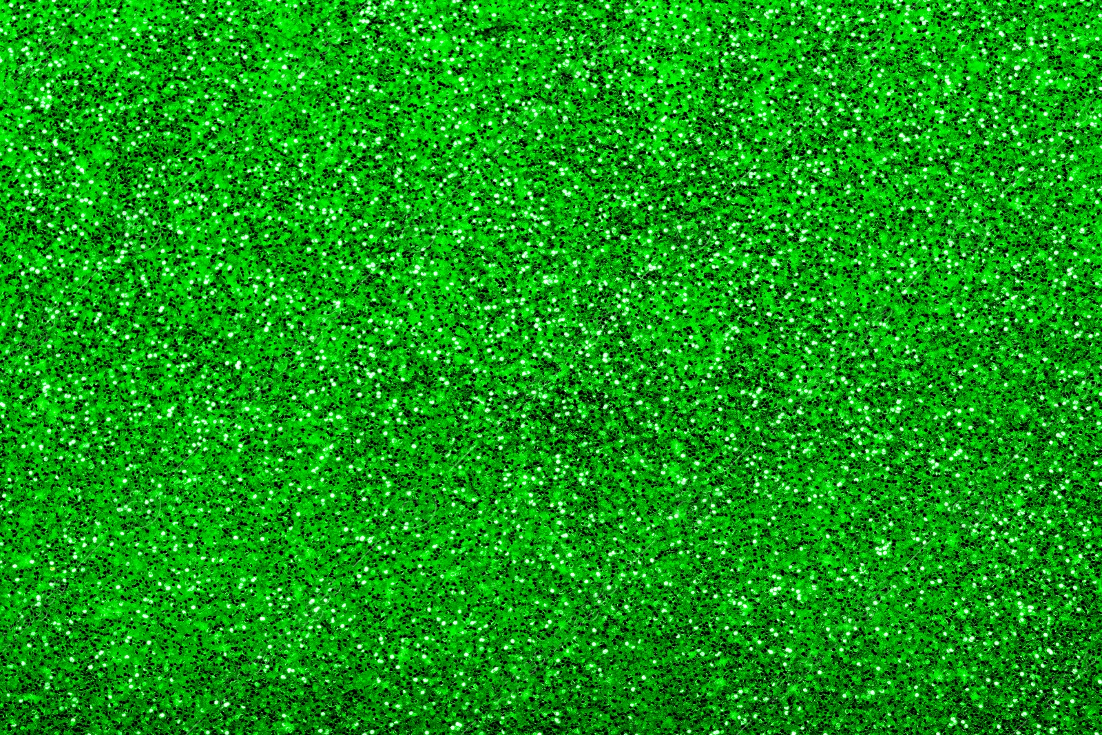 Image of St. Patrick day. Green glitter as background