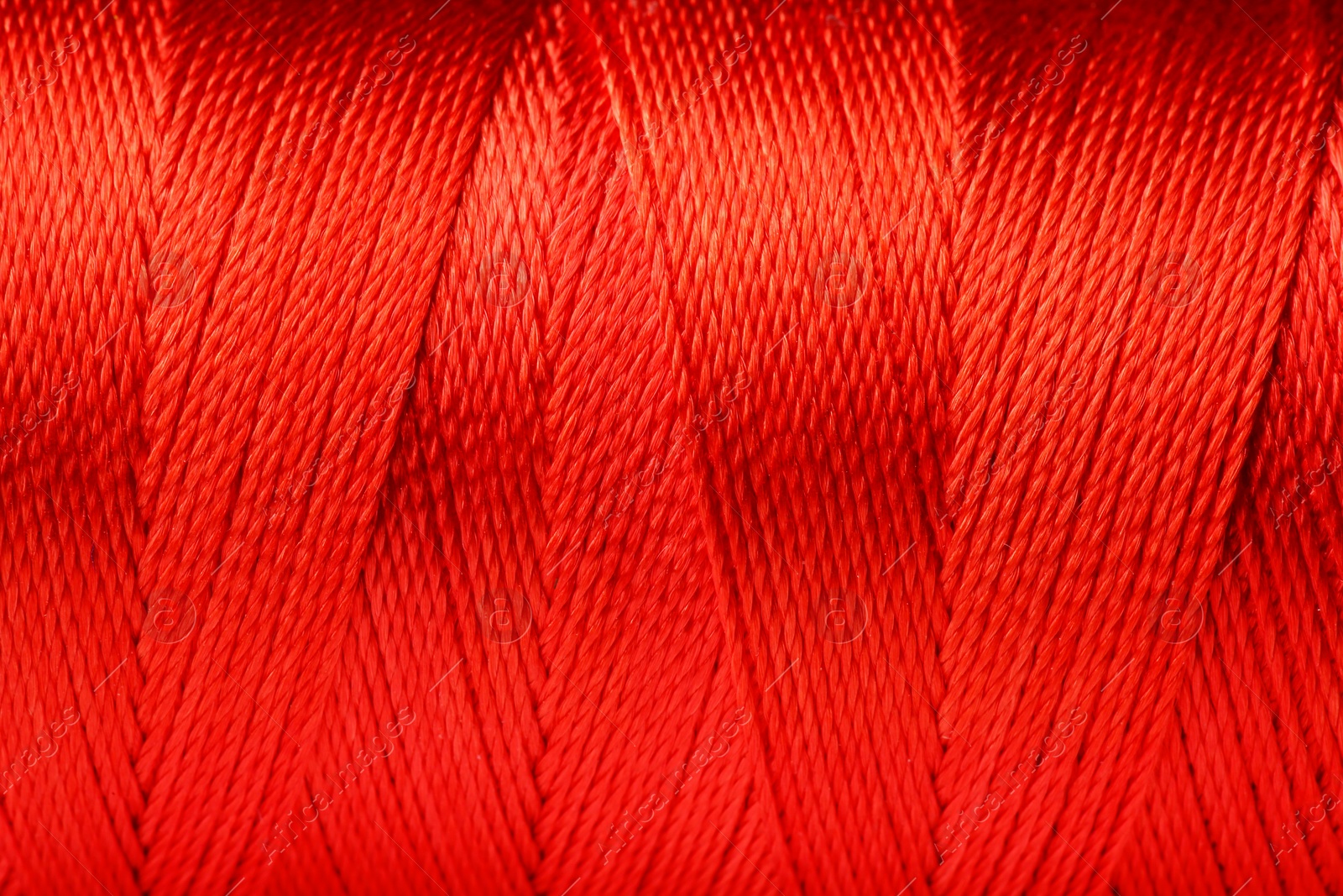 Photo of Color thread spool, closeup