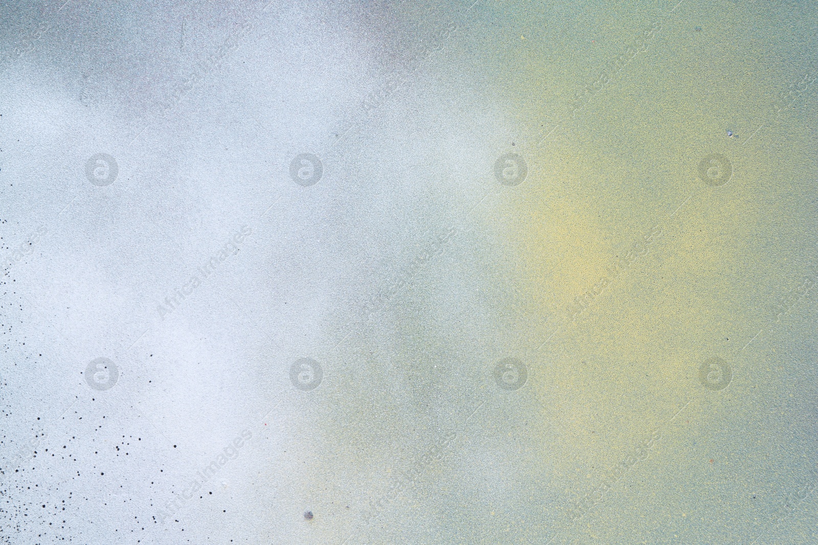 Photo of Texture of abstract spray paint as background, top view