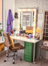 Photo of Hairdresser's workplace in salon