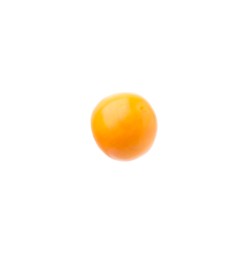 Photo of Ripe orange physalis fruit isolated on white