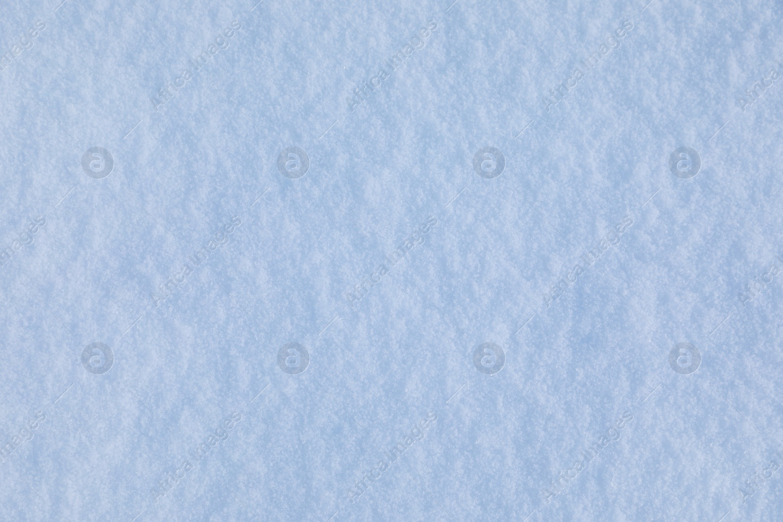 Photo of Beautiful white snow as background, closeup view