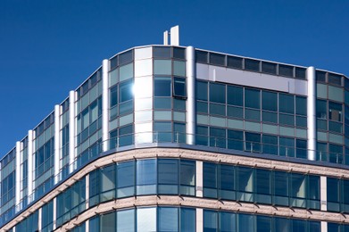 Photo of Beautiful view of modern building on sunny day