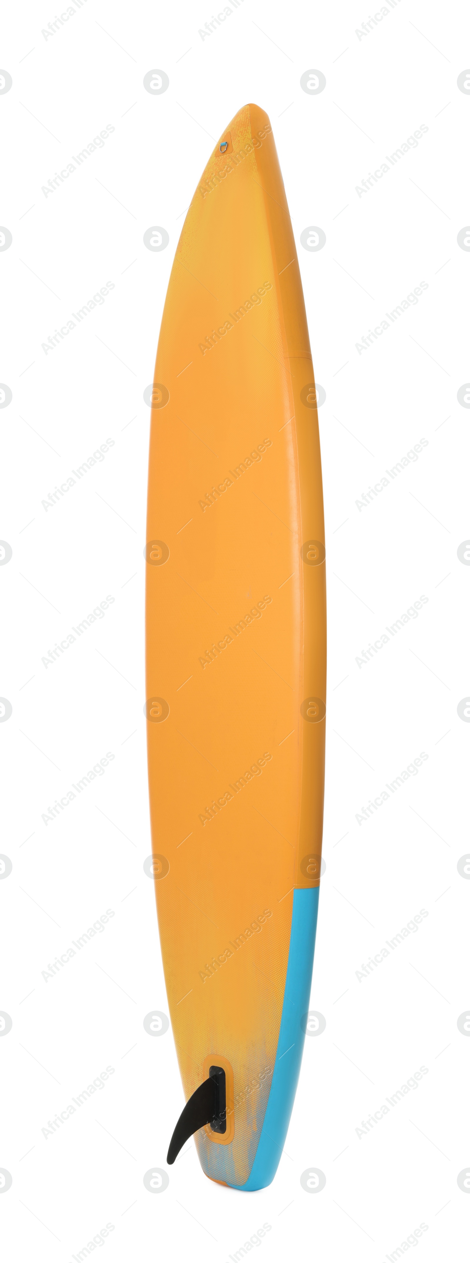 Photo of One SUP board isolated on white. Water sport