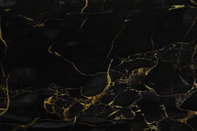 Image of Beautiful black and gold marble surface as background