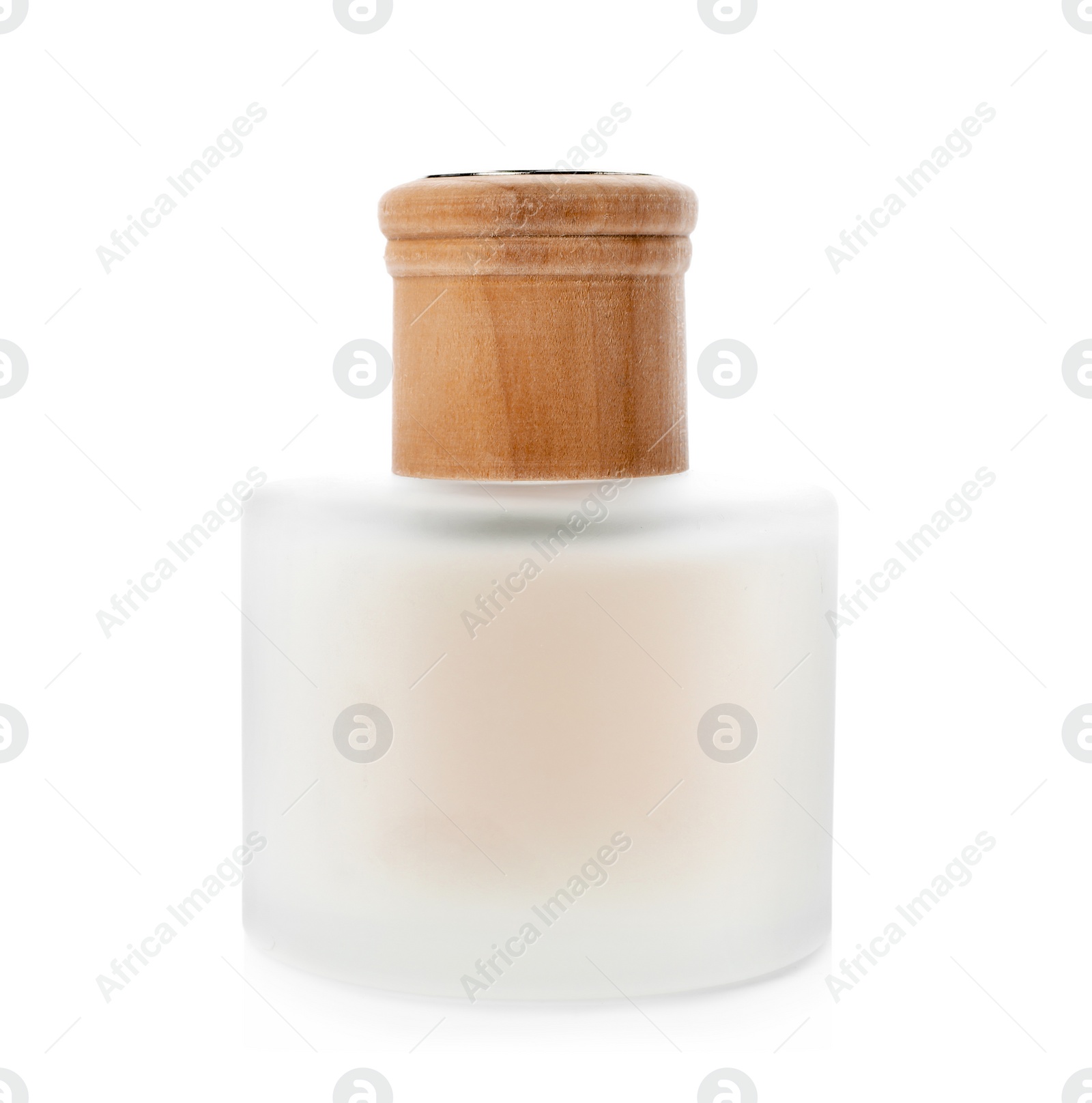 Photo of Aromatic reed freshener on white background