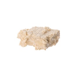 One piece of tasty halva isolated on white