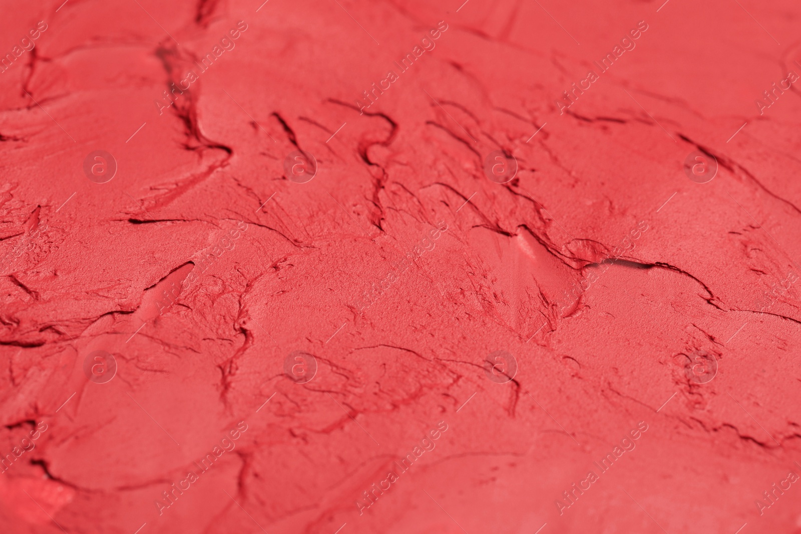 Photo of Texture of beautiful lipstick as background, closeup