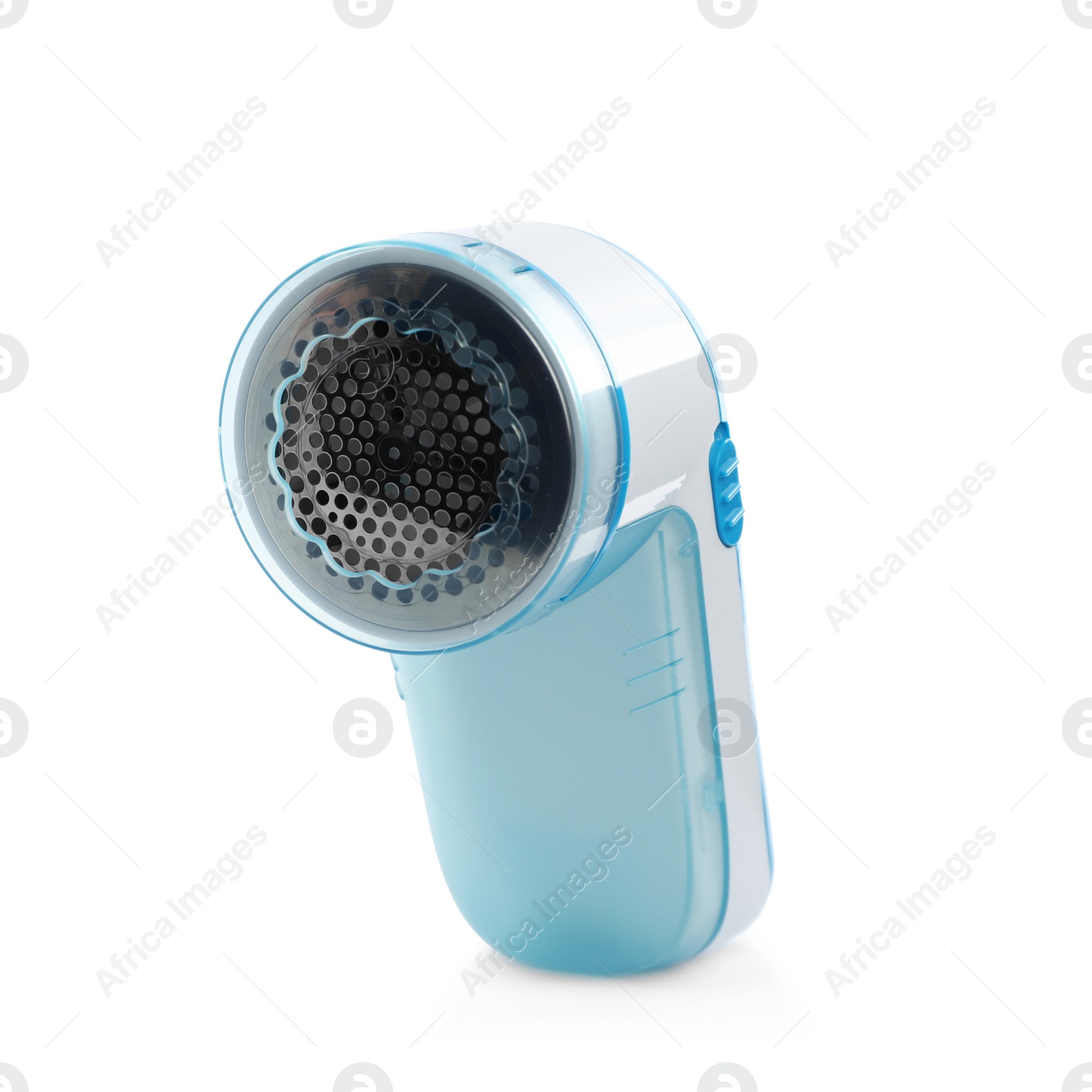 Photo of Modern fabric shaver for lint removing isolated on white