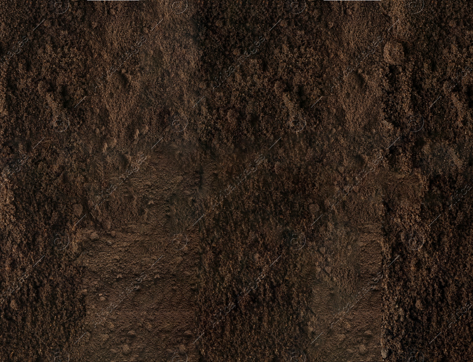 Image of Texture of ground as background, top view