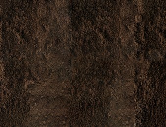 Image of Texture of ground as background, top view