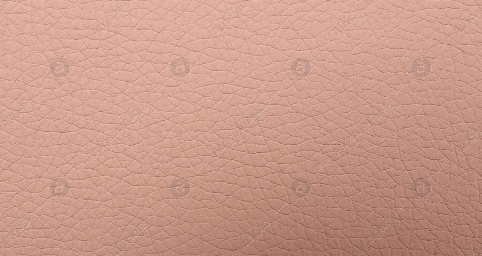 Photo of Beautiful pink leather as background, top view