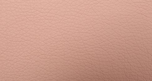 Beautiful pink leather as background, top view