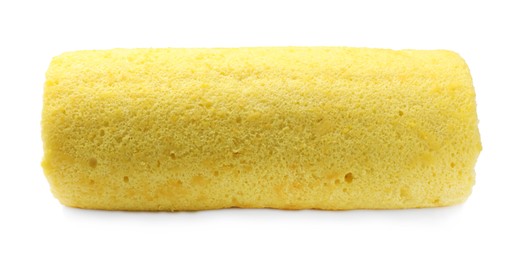 One delicious cake roll isolated on white