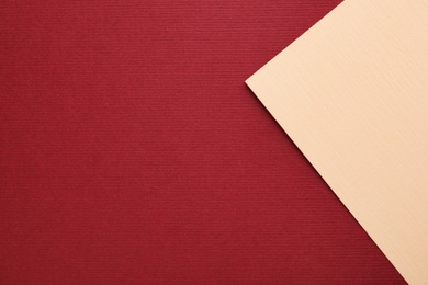 Photo of Colorful paper sheets as background, top view