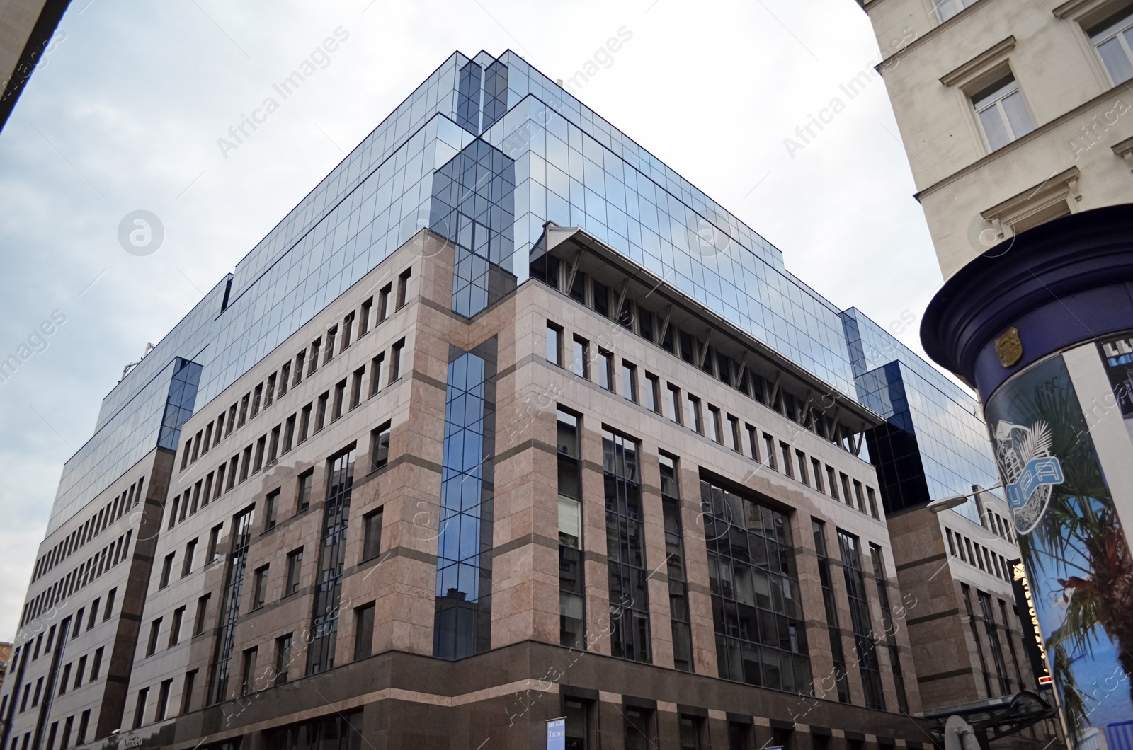 Photo of BUDAPEST, HUNGARY - JUNE 17, 2018: Beautiful modern building on street