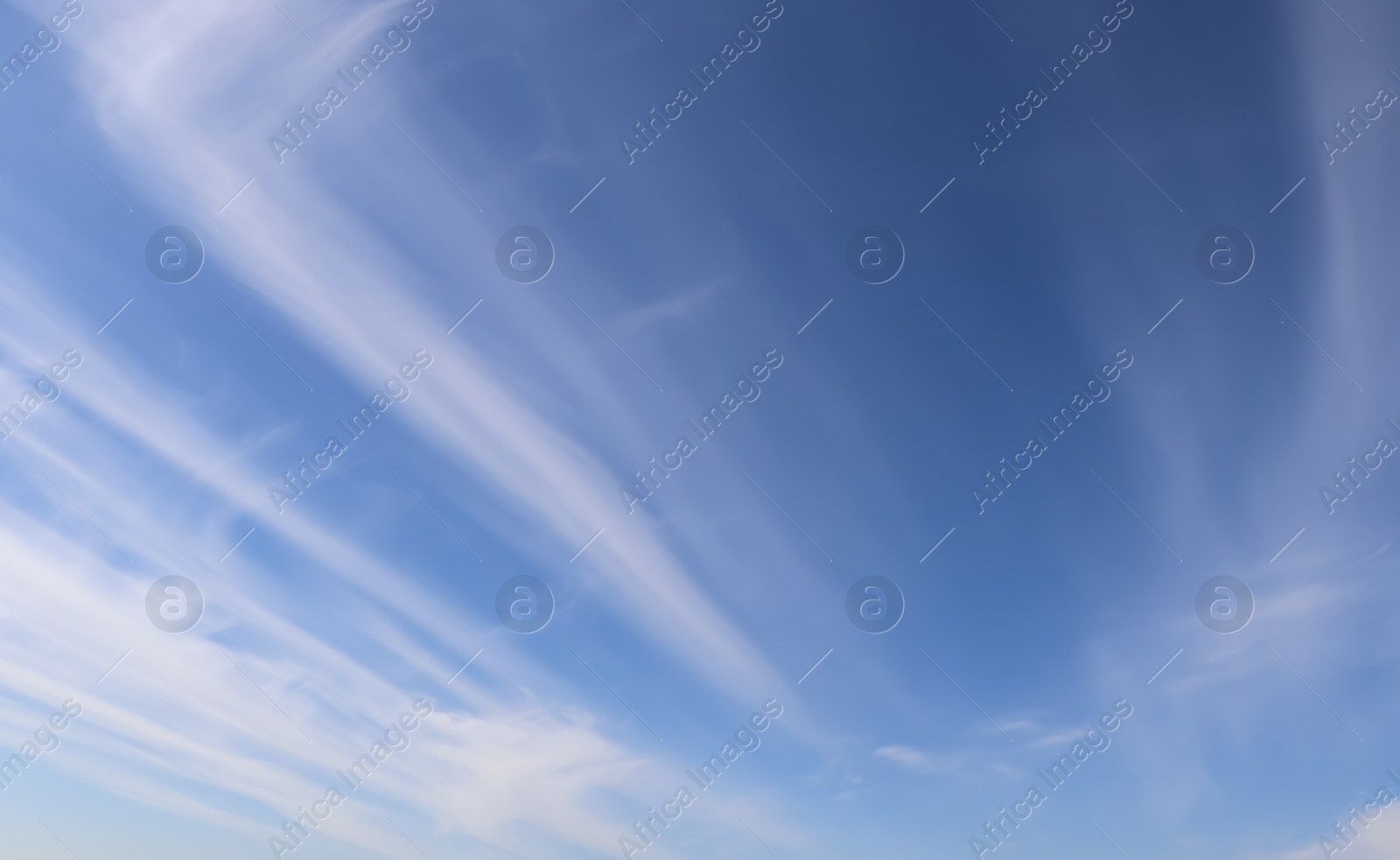 Photo of Beautiful fluffy white clouds in blue sky