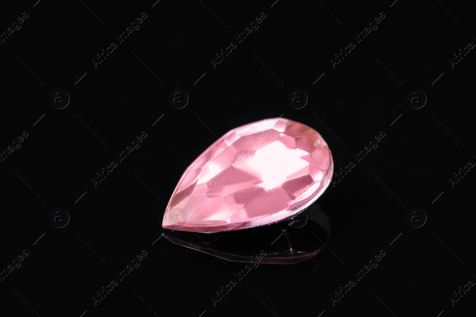 Image of Beautiful gemstone for jewelry on black background