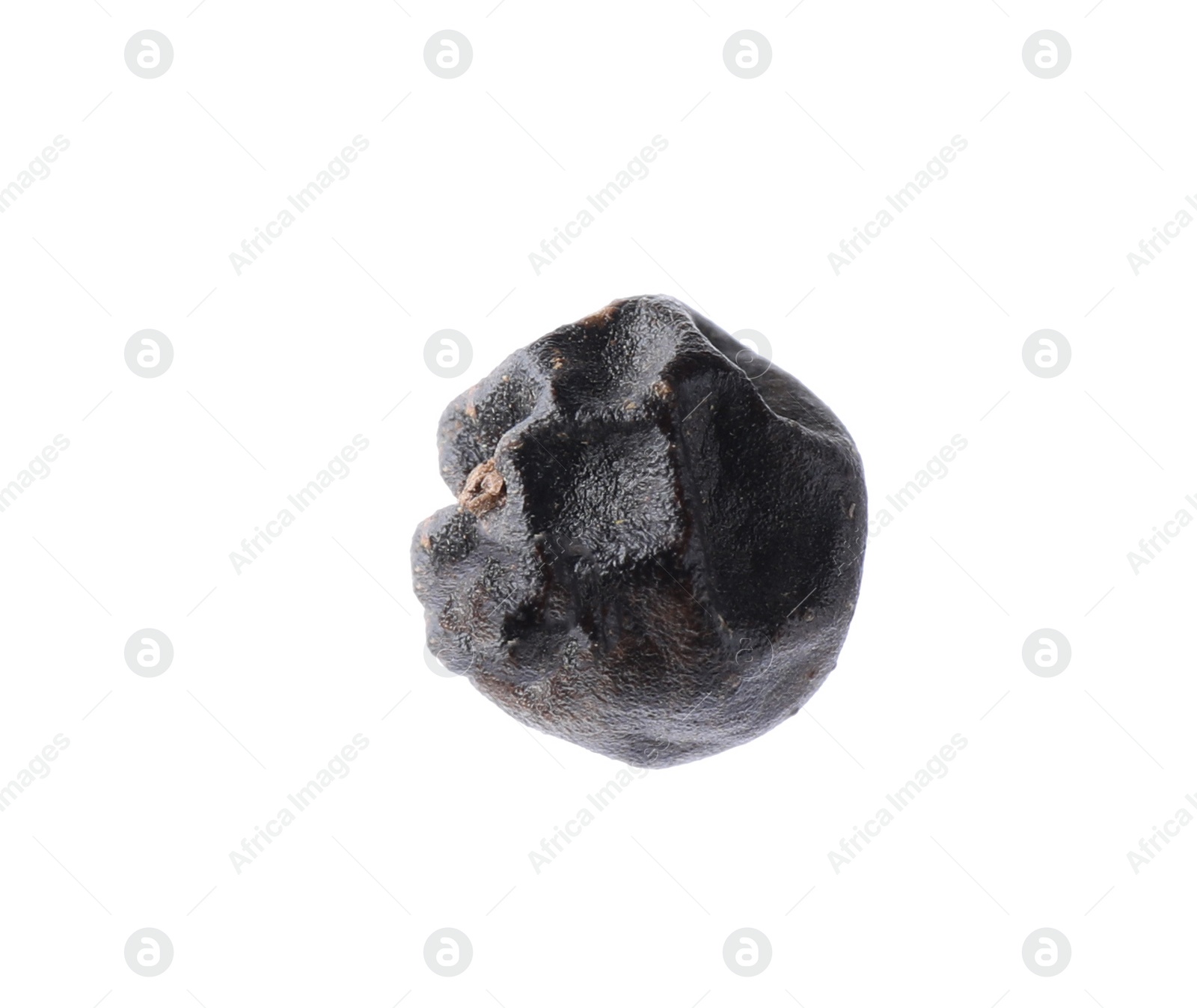 Photo of Spicy black pepper grain isolated on white