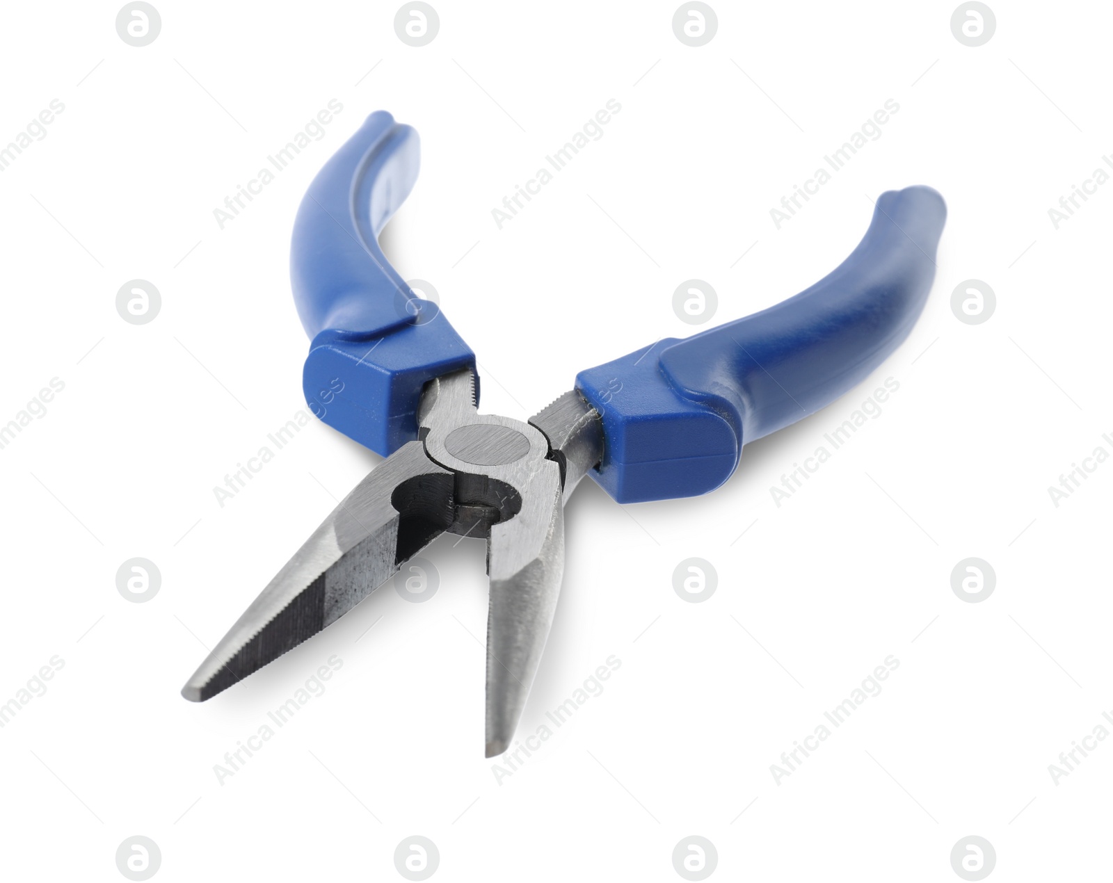 Photo of One needle nose pliers isolated on white