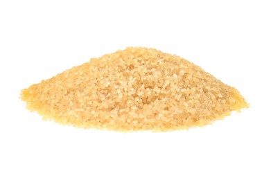Photo of Pilebrown sugar isolated on white